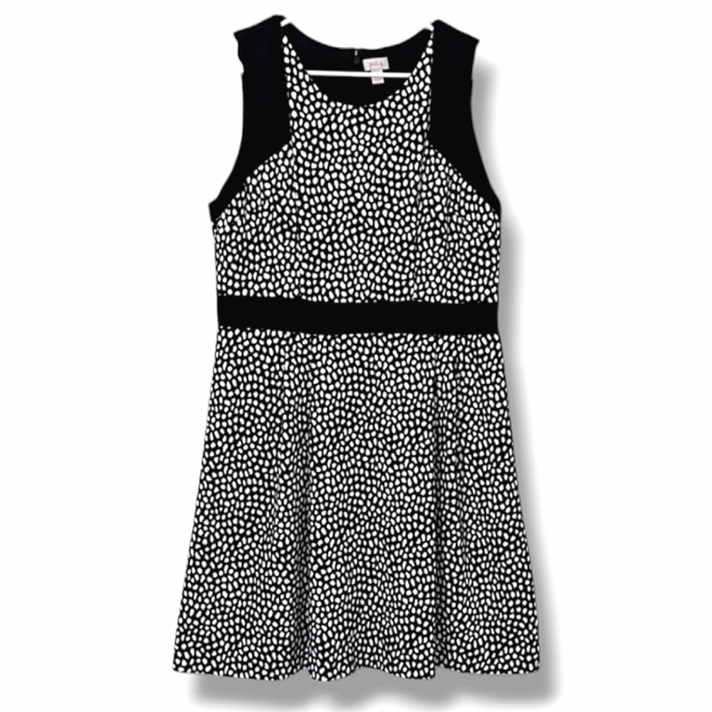 Pixley polka dot sleeveless Sheath dress XL